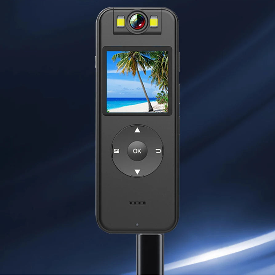 Rotating Lens Action Camera