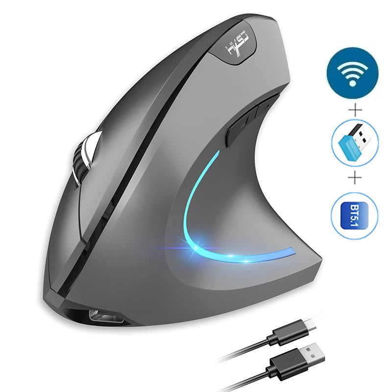 Vertical Wireless Gaming Mouse