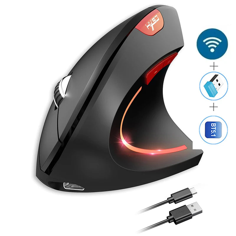 Vertical Wireless Gaming Mouse