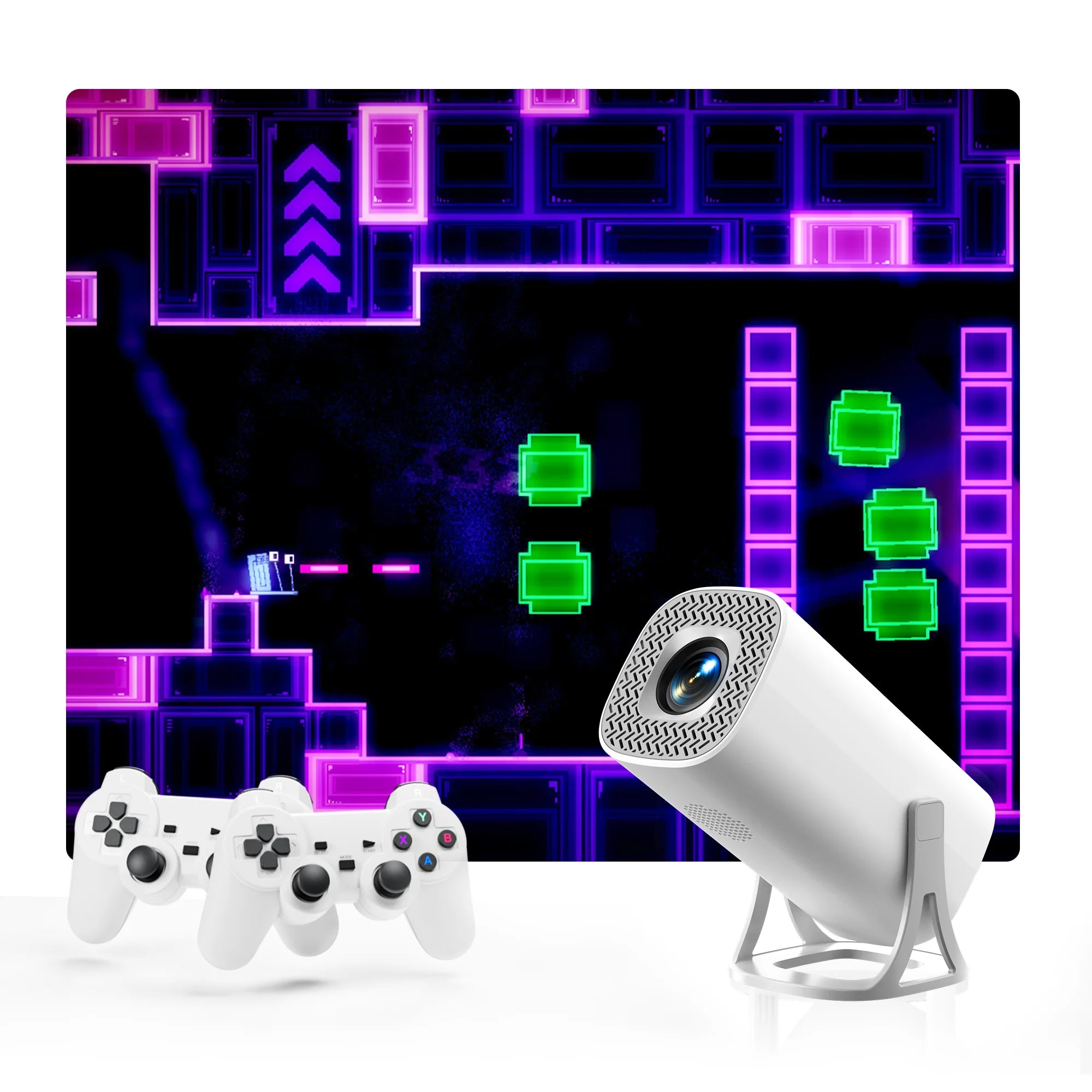 Portable Gaming Projector Set