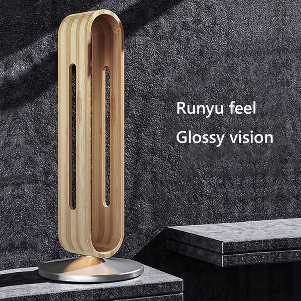 Elegant Bamboo Headphone Stand